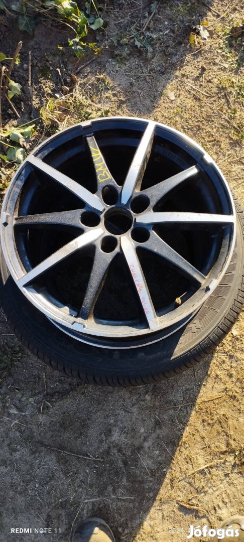 5*120 as 17"os alufelni szett 