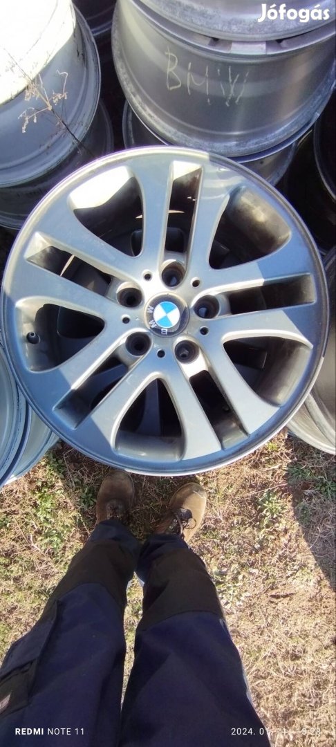 5*120 as 17"os bmw alufelni szett 