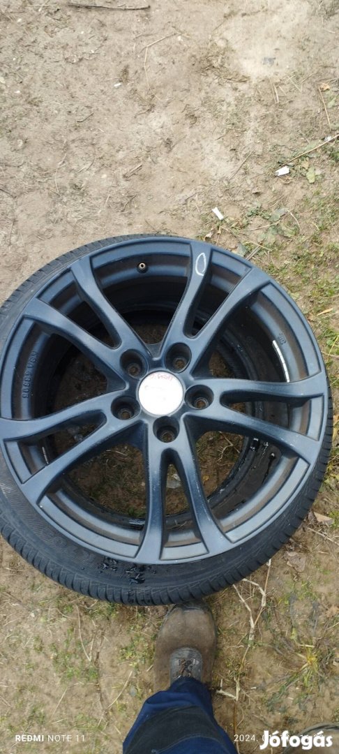 5*120as 17"os alufelni szett 