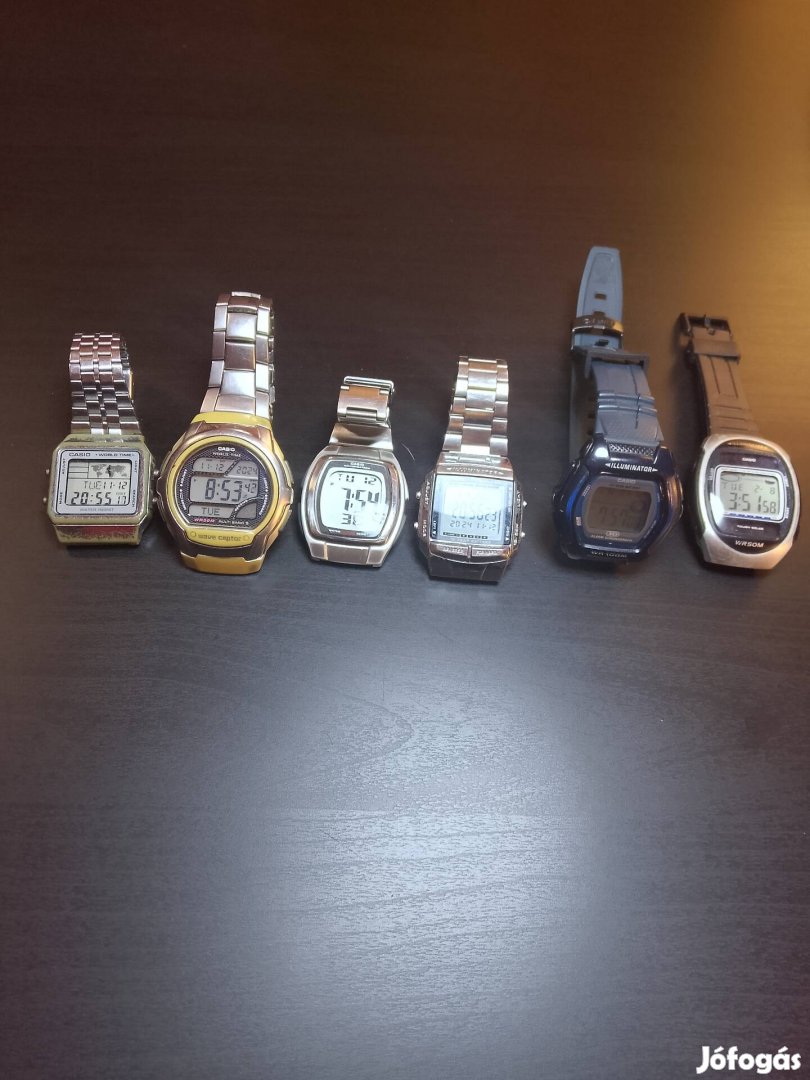 5+1 Casio kvarcóra