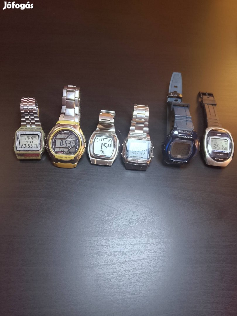 5+1 Casio kvarcóra