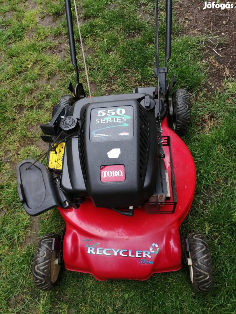 5,5 lóerős toro önjárós fűnyíró 