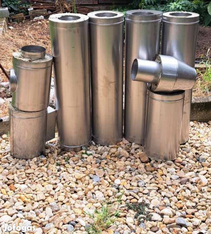 5.5m originált szerelt kémény