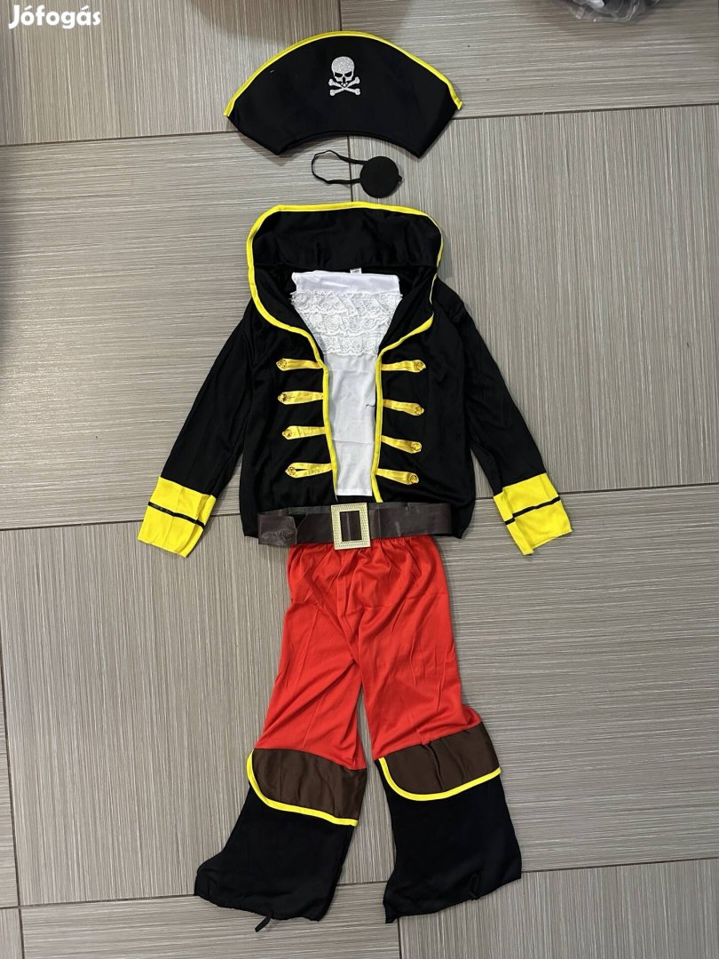 5-6 év 116 Kalóz jelmez