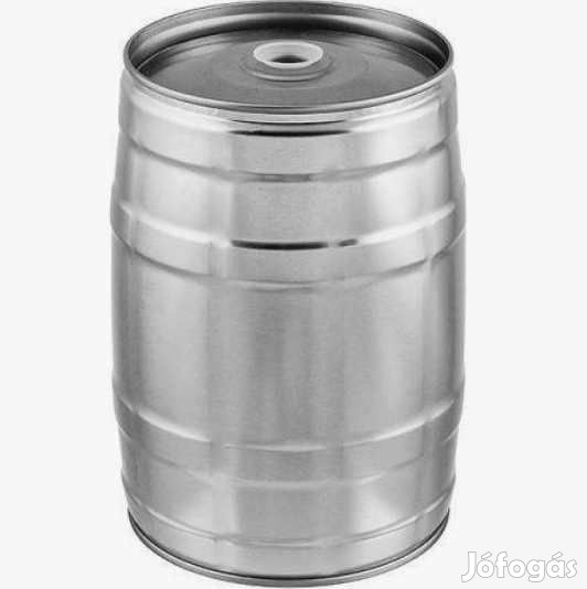 5 Literes Party hordó , Csap nélkül ezüst  (4741)