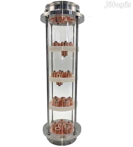 5 Tányéros Üveg Finomító Oszlop 4"-os  (3444)