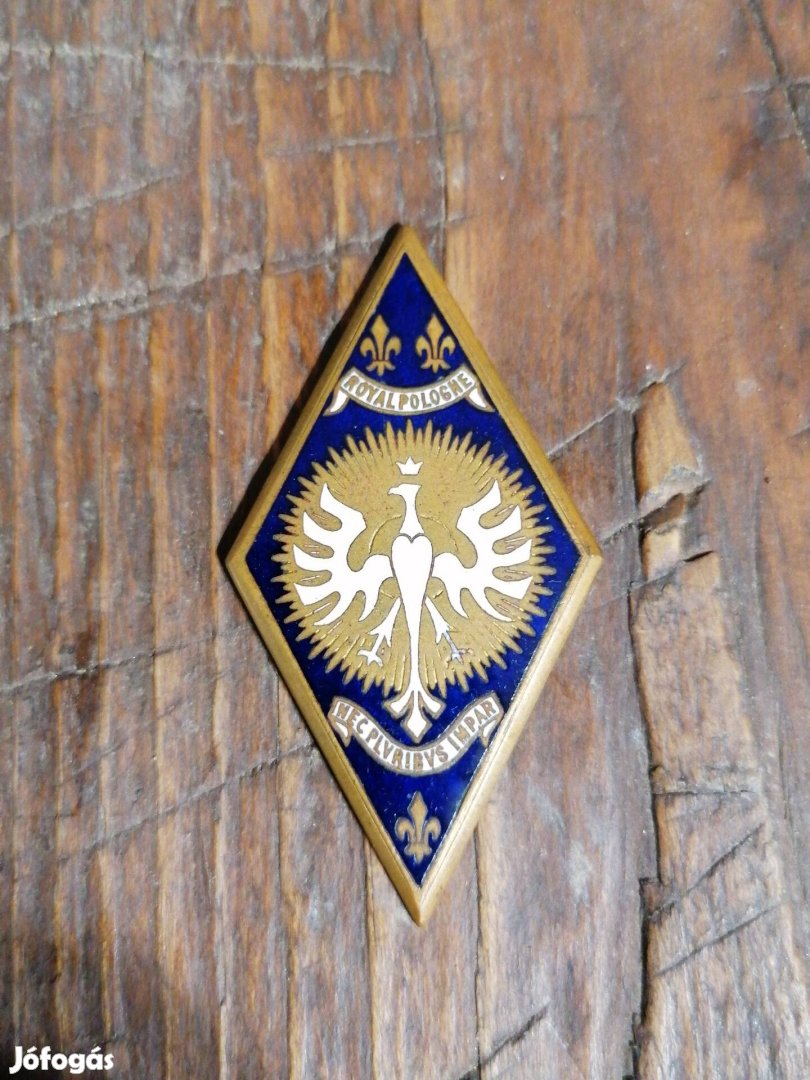 5.Vértesezred Királyi Pologne jelvény