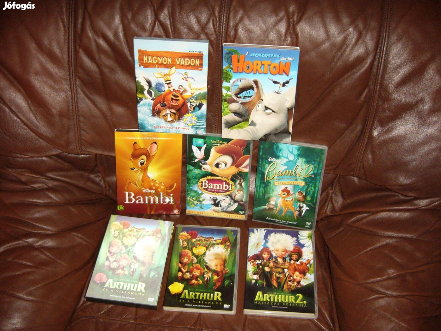 5. Eredeti minőségi Új dvd filmek , Cserélhetők !