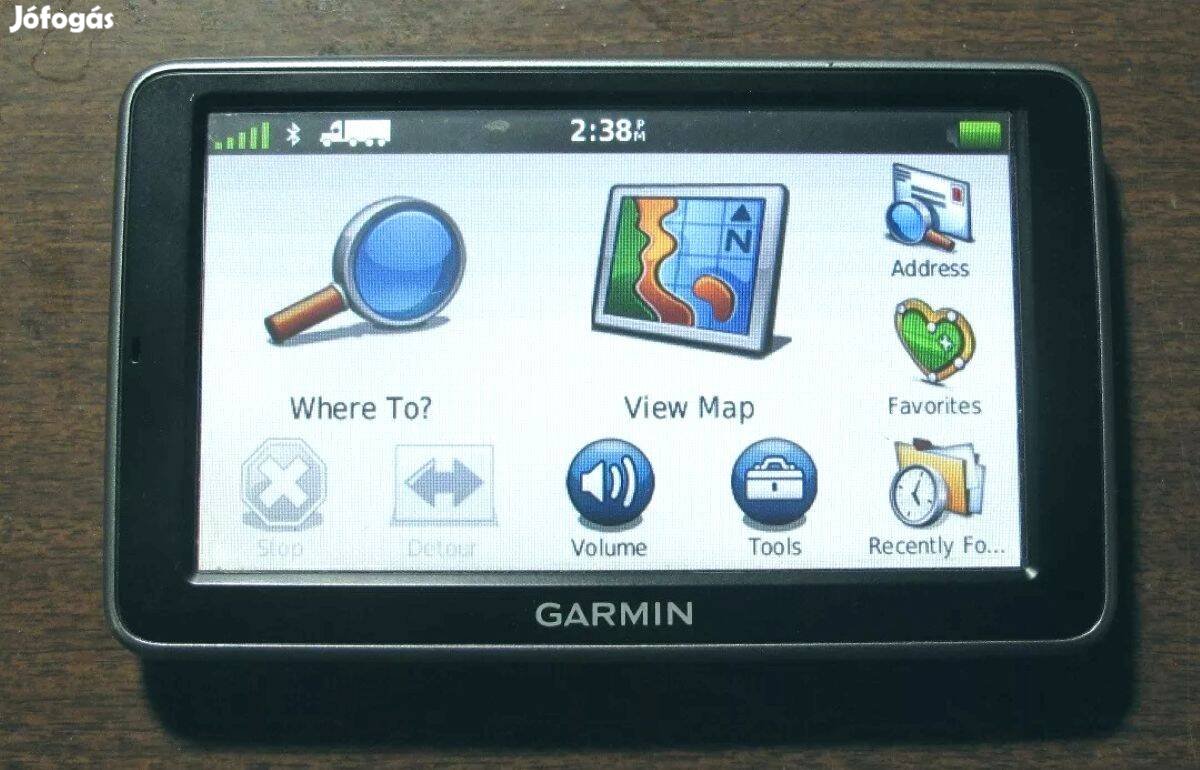 5" Garmin Dezl 560 Truck Kamion GPS navigáció 2024 élettartam Full EU