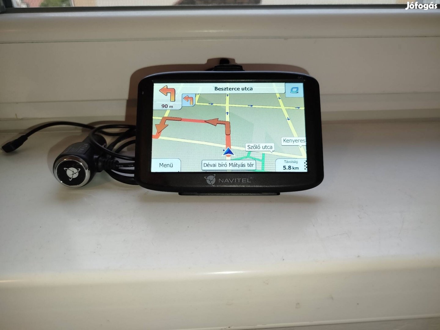 5" Navitel GPS navigáció Igo Primo 2025. máj. Magyaro.térkép