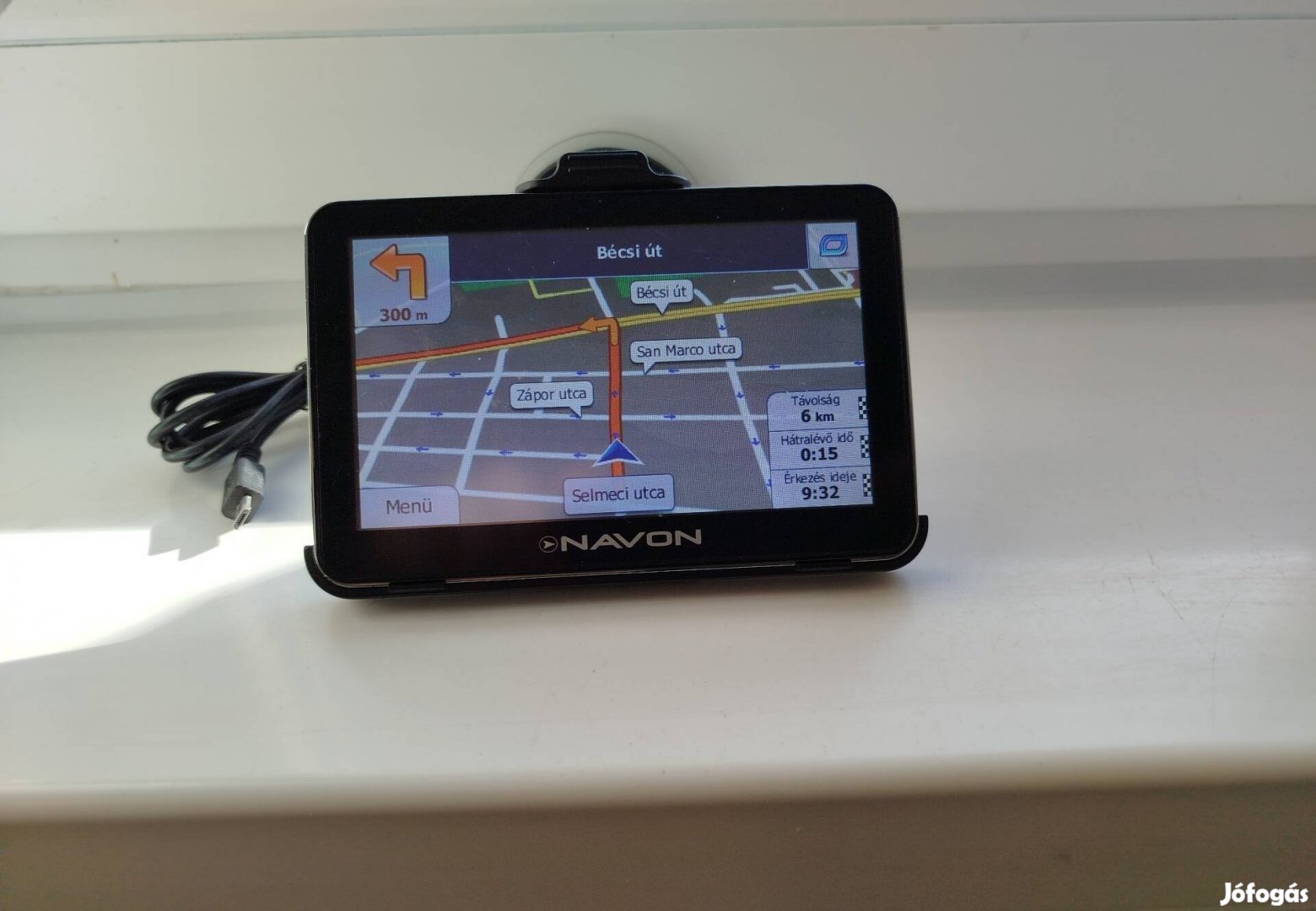 5" Navon n670 GPS navigáció Igo Primo Magyaro. térkép kamionos is