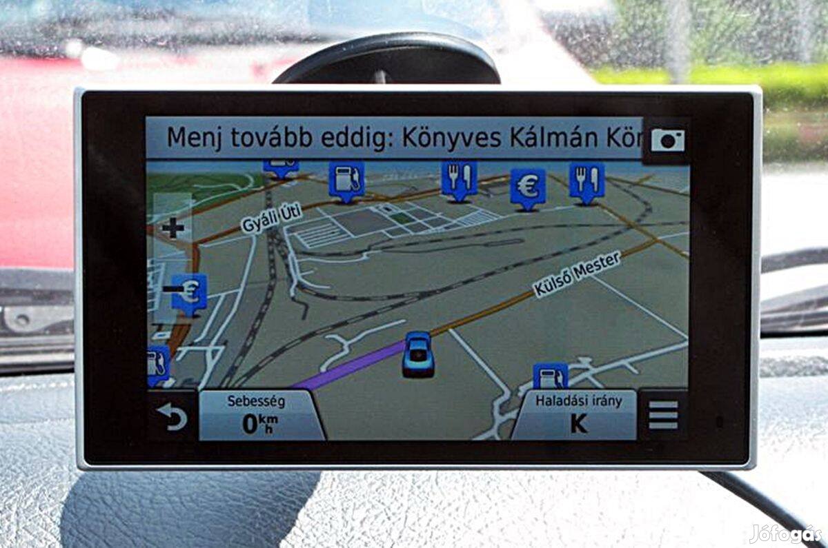 5" Prémium GPS Garmin Nüvi 3597 navigáció 2023 élettartam ingyen EU