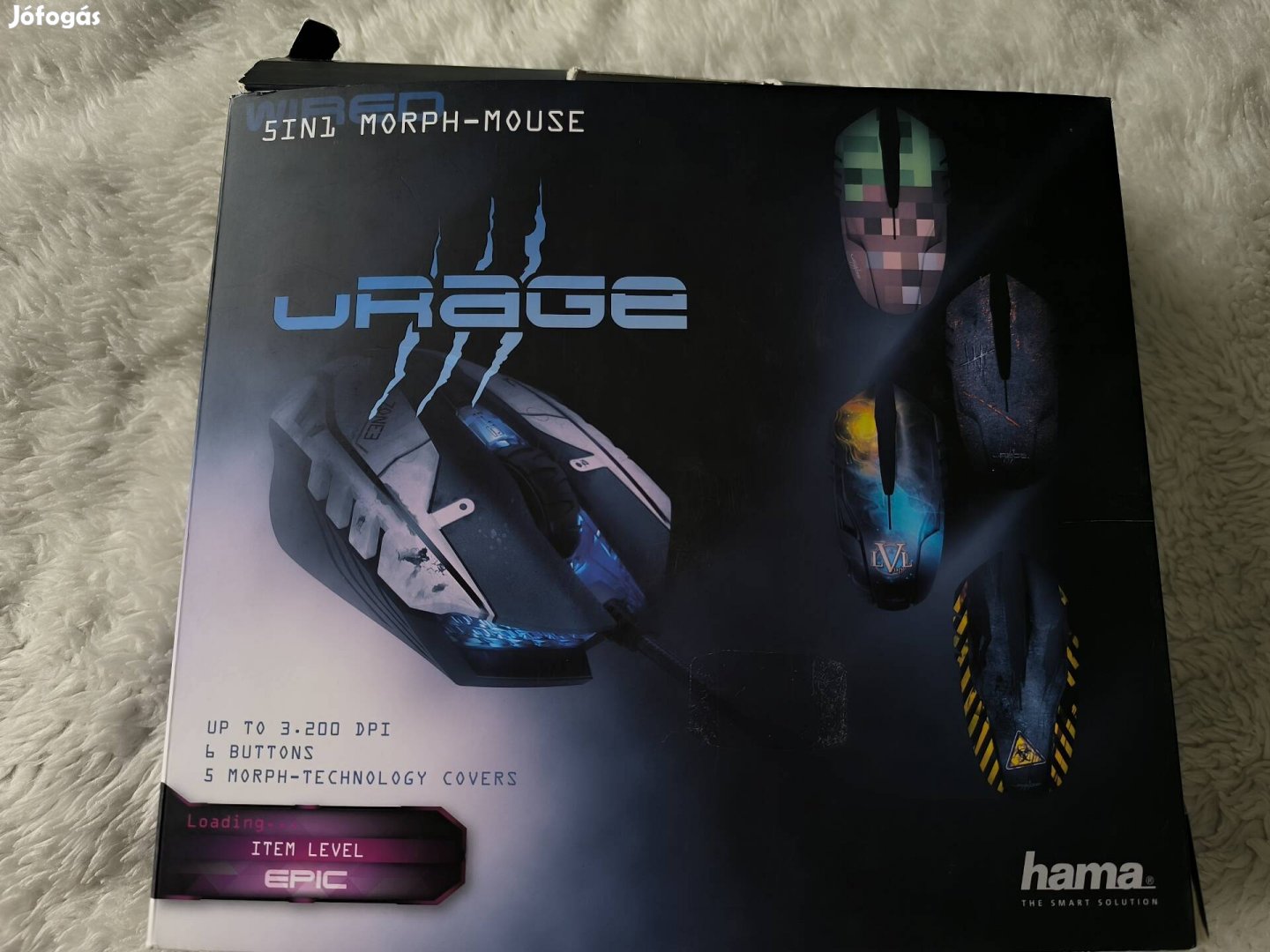 5 az 1 ben Urage Hama Ledes gamer egér