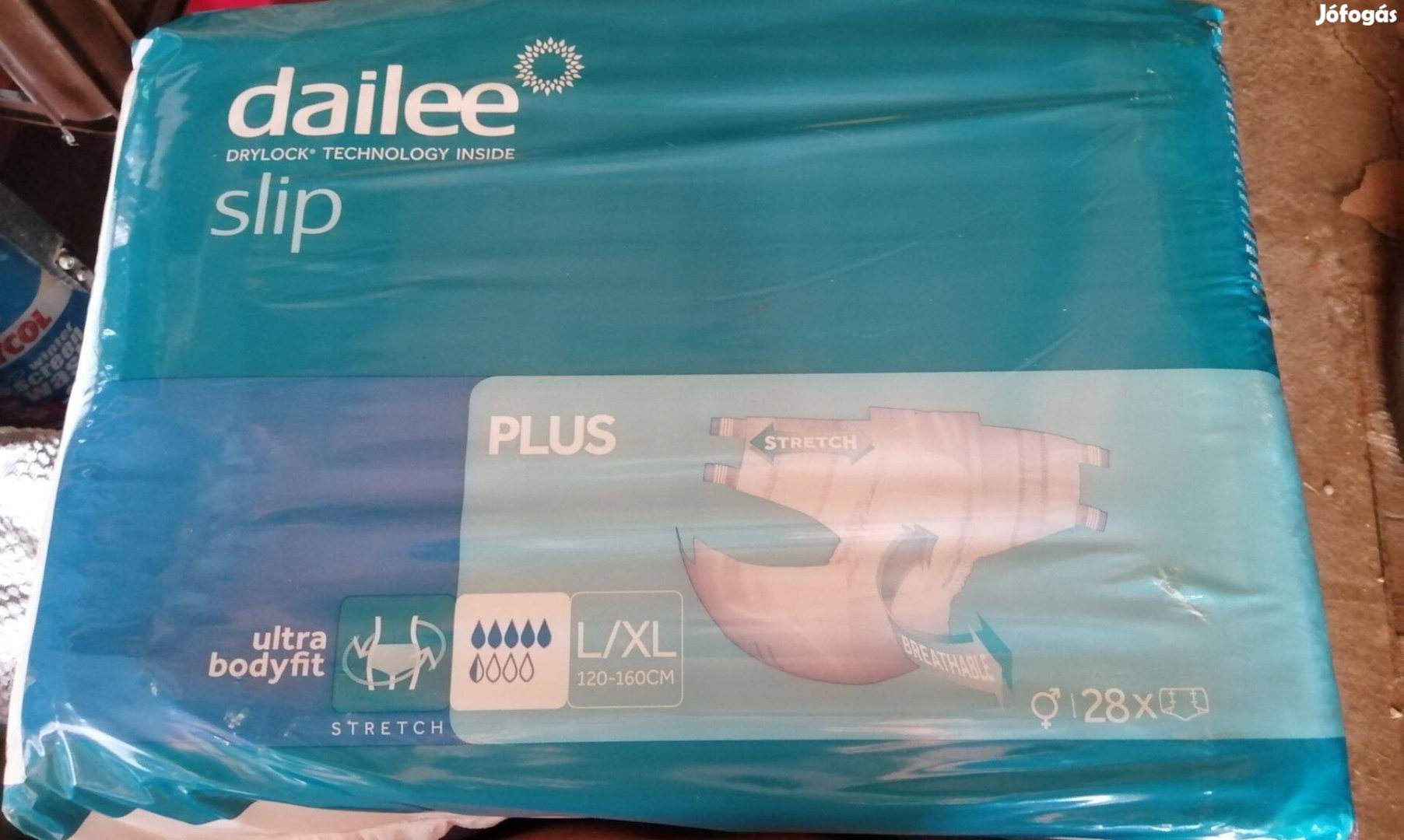 5 csomag Dailee Slip PLUS L-XL felnőtt pelenka Eladó