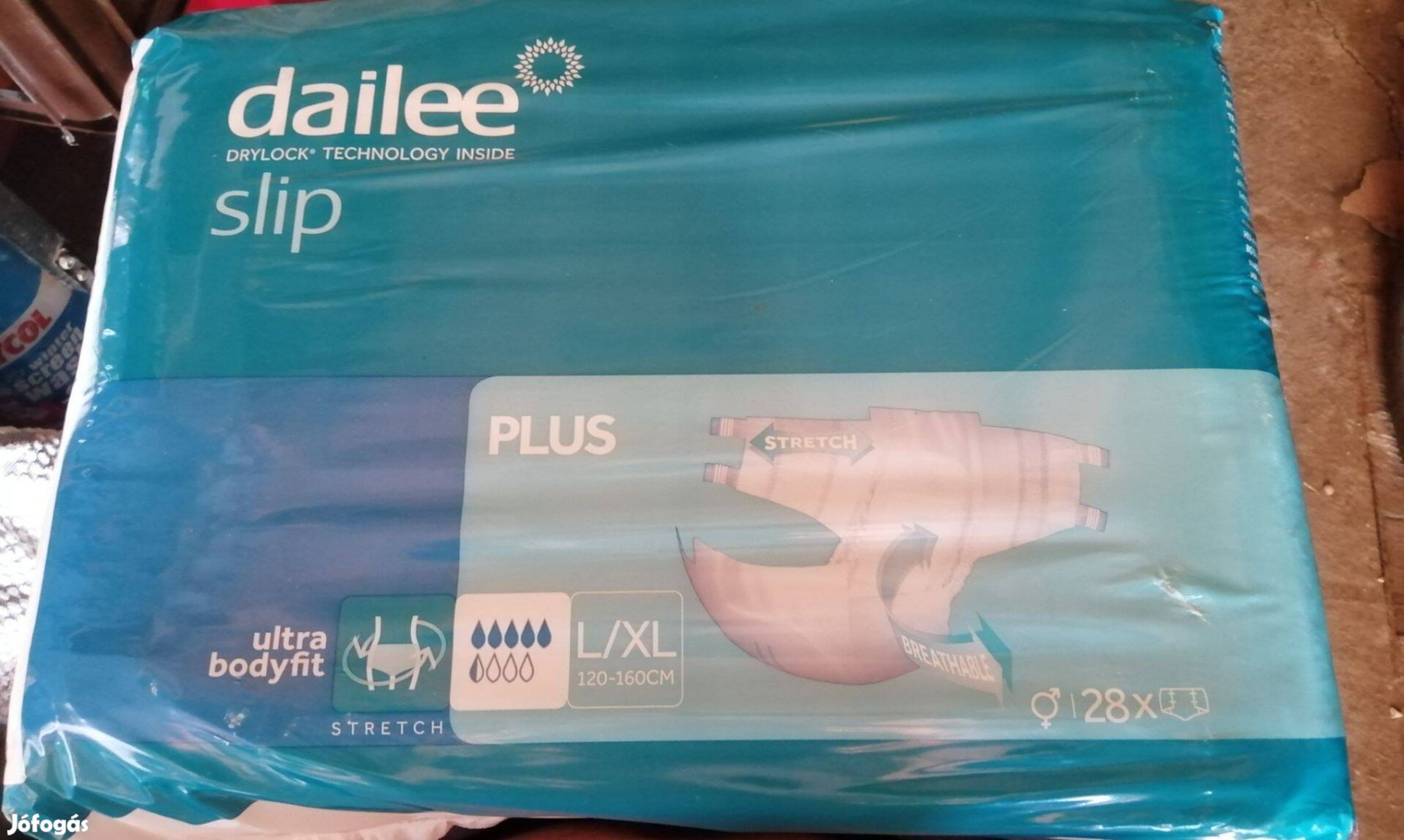 5 csomag Dailee slip plus L/XL-es felnőtt pelenka Eladó
