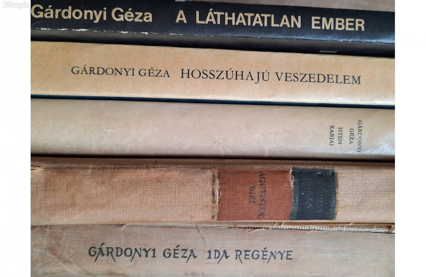 5 darab Gárdonyi Géza könyv eladó