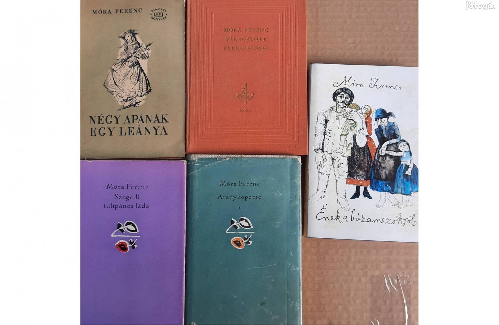 5 darab Móra Ferenc könyv eladó