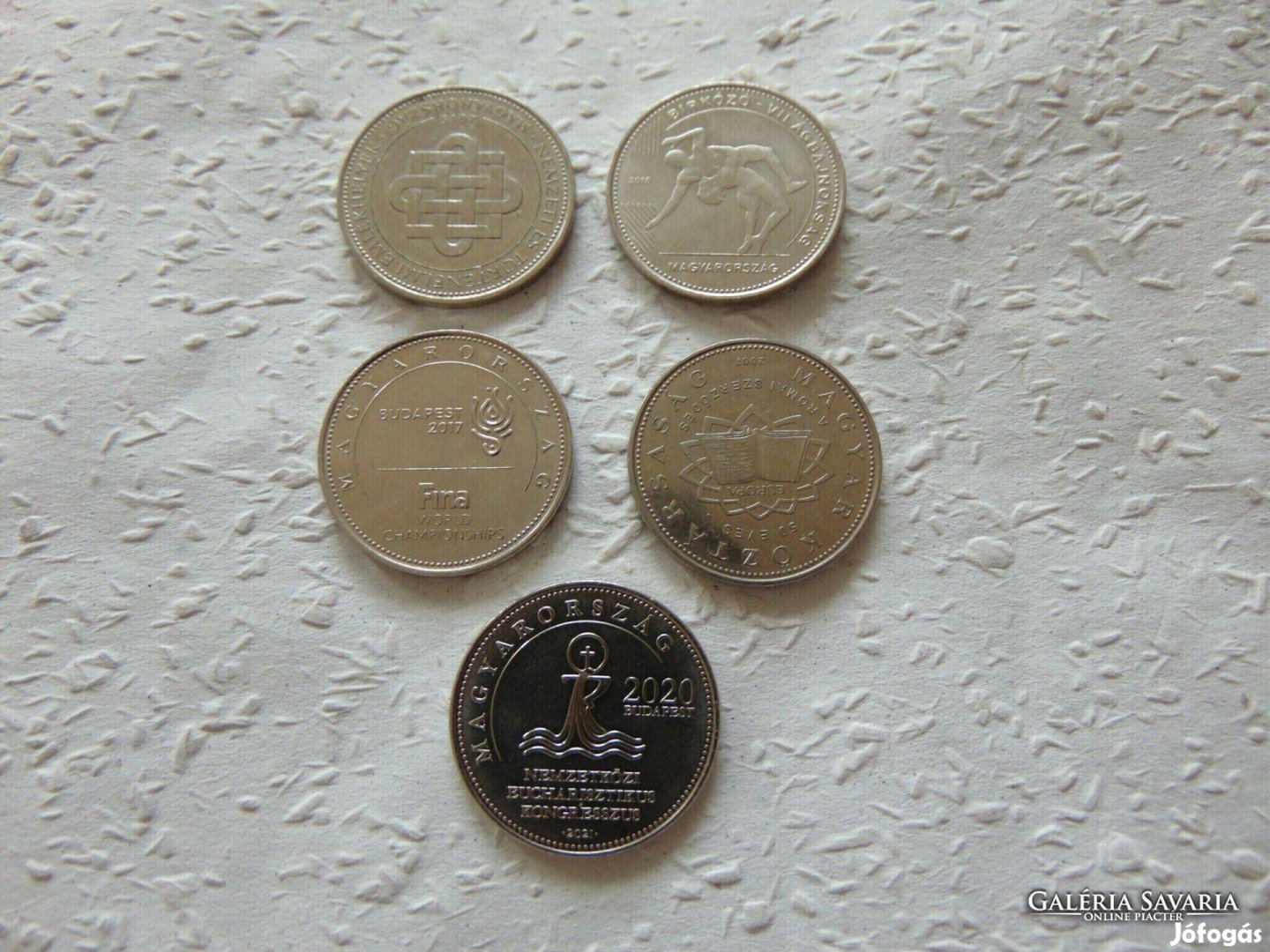 5 darab emlék 50 forint fémpénz LOT ! 03