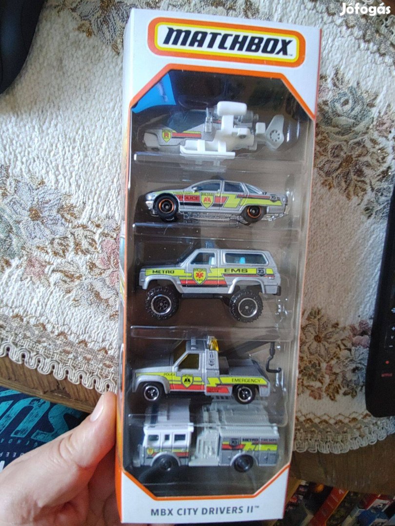 5 darabos Matchbox készlet - Mbx City drivers II