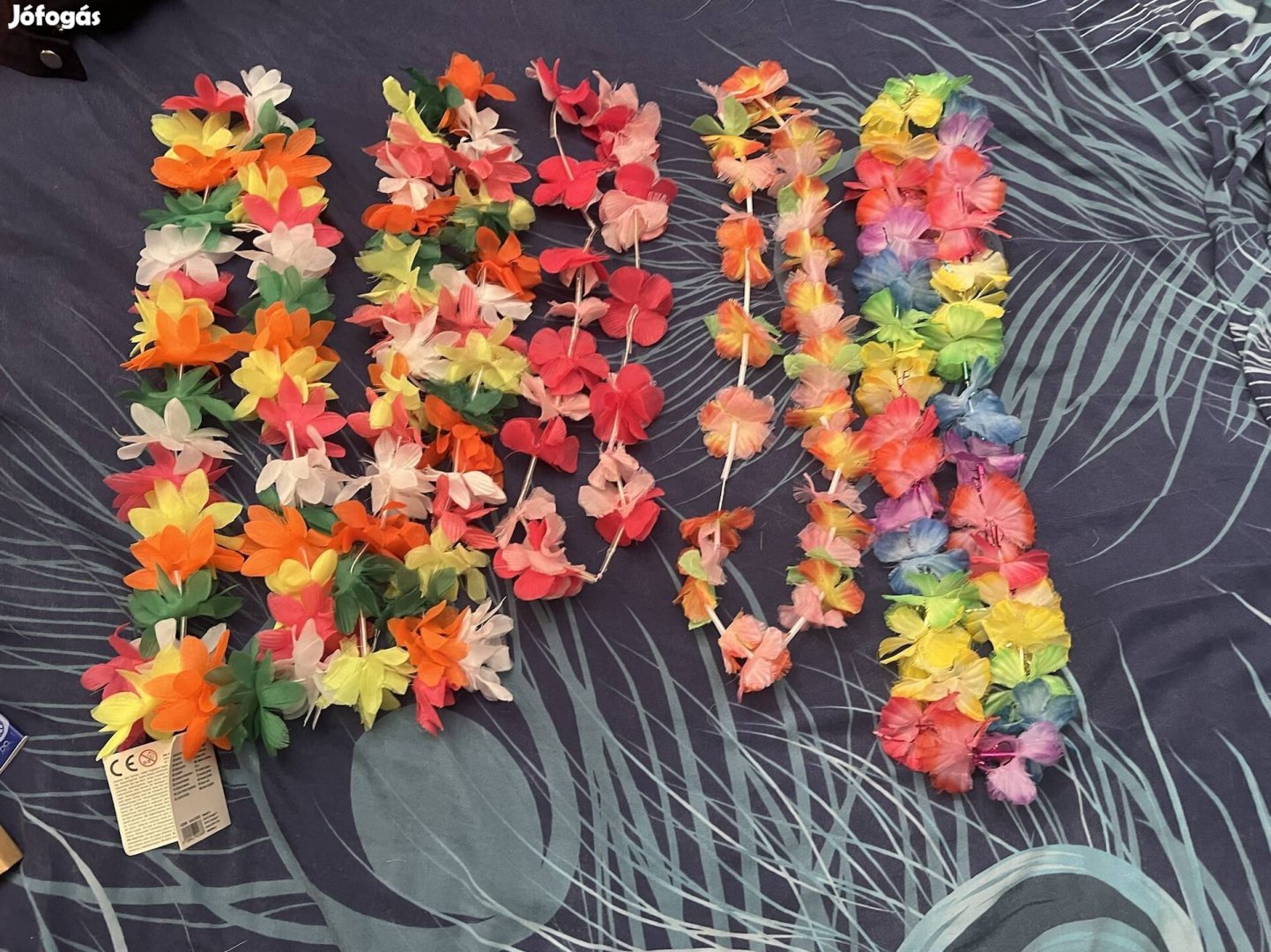 5 db Hawaii virágfüzér virág nyaklánc