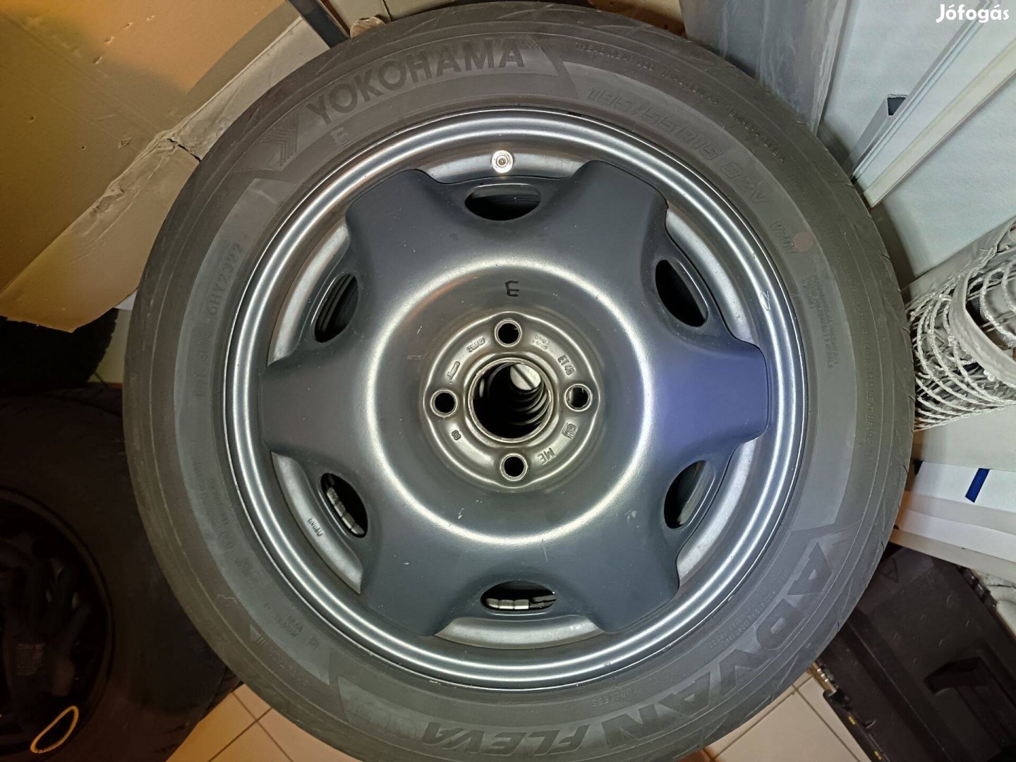 5 db Opel astra Erősítettfelni/rendőr felni/jó Gumival 185/55 R15 82v