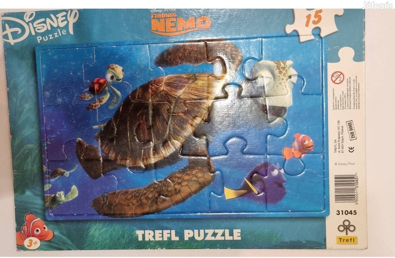 5 db gyermek puzzle játék