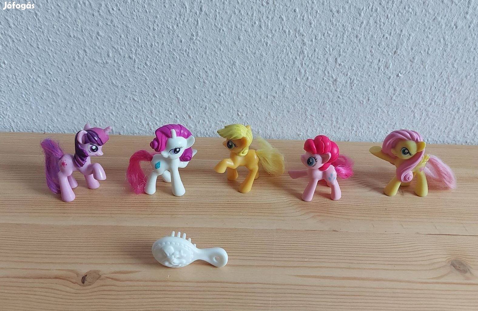 5 db my little pony én kicsi pónim póni figura