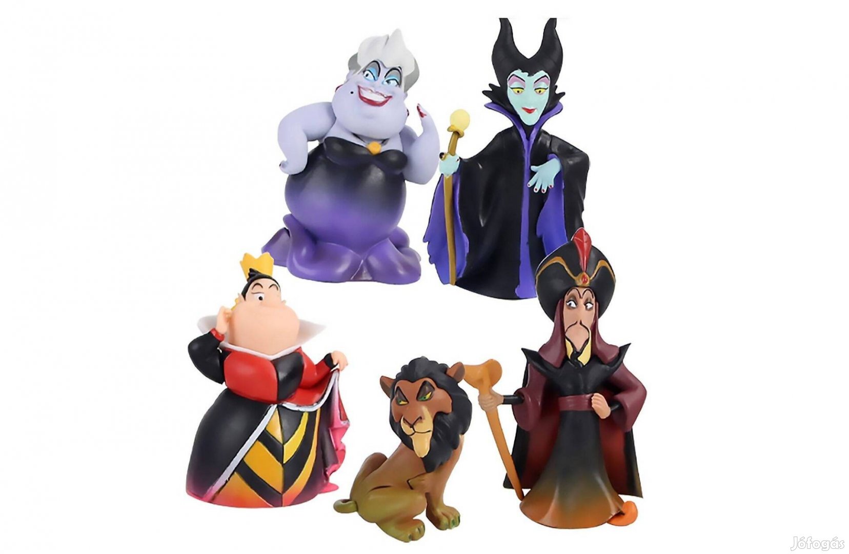 5 db-os Disney Villains gonosz karakter figura szett