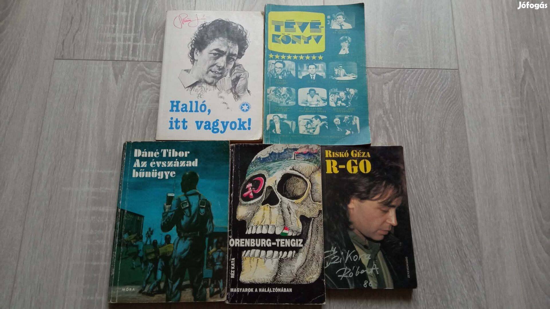 5 db régi reto könyv együtt 500 Ft