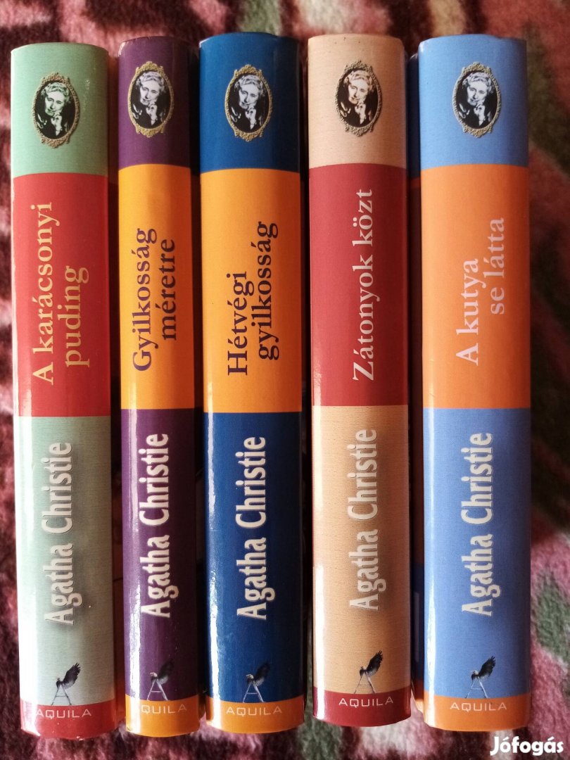 5 db új  Agatha Christie könyv eladó, db-ra is