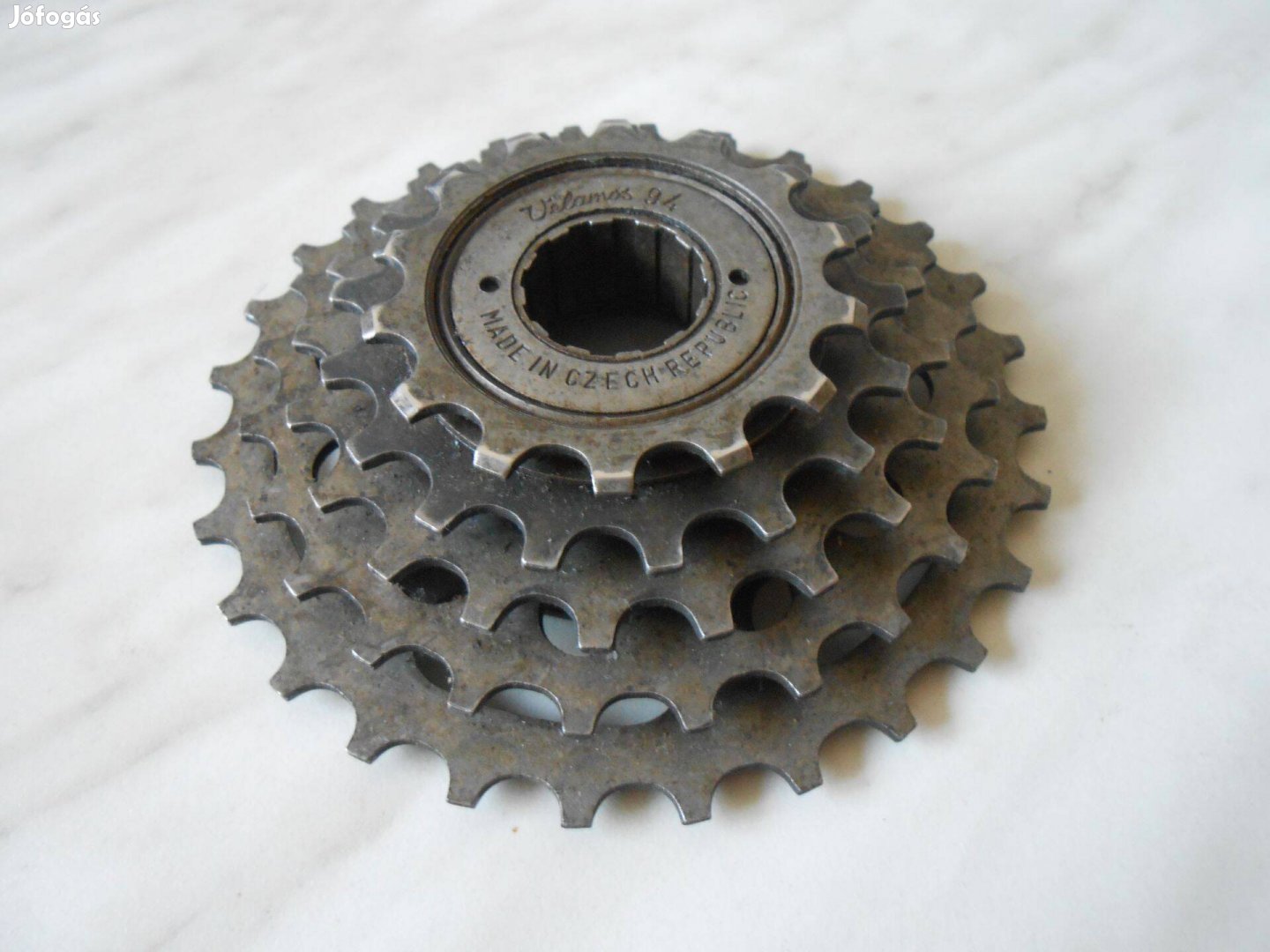 5 fokozatú, angolISO menetes fogaskeréksor, szabadonfutó,