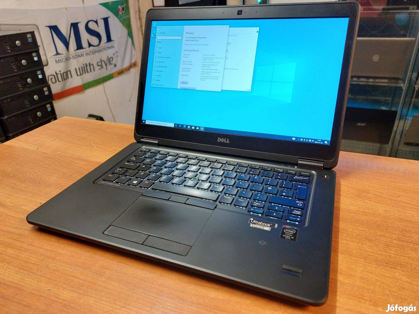 5.generációs FHD Dell 14"-os notebook akciós áron!!!