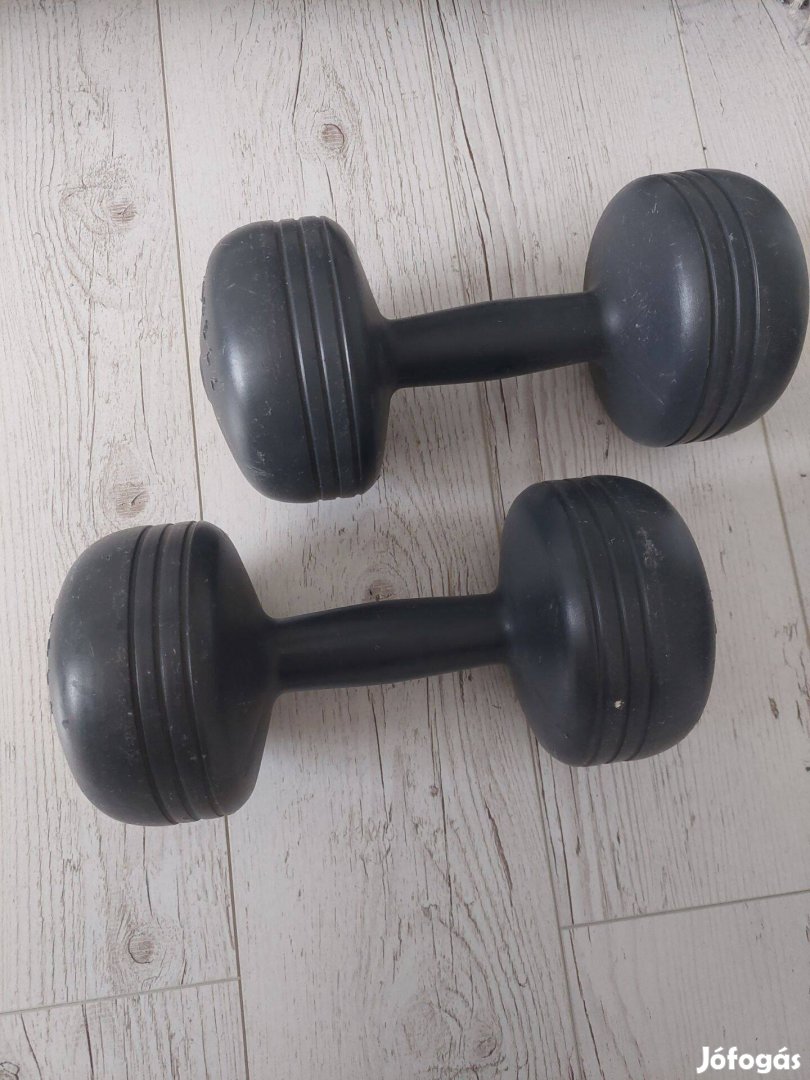 5 kg súlyzó szürke