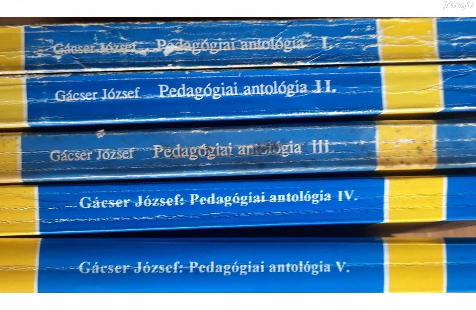 5 kötetes Pedagógiai antológia című kiadvány eladó