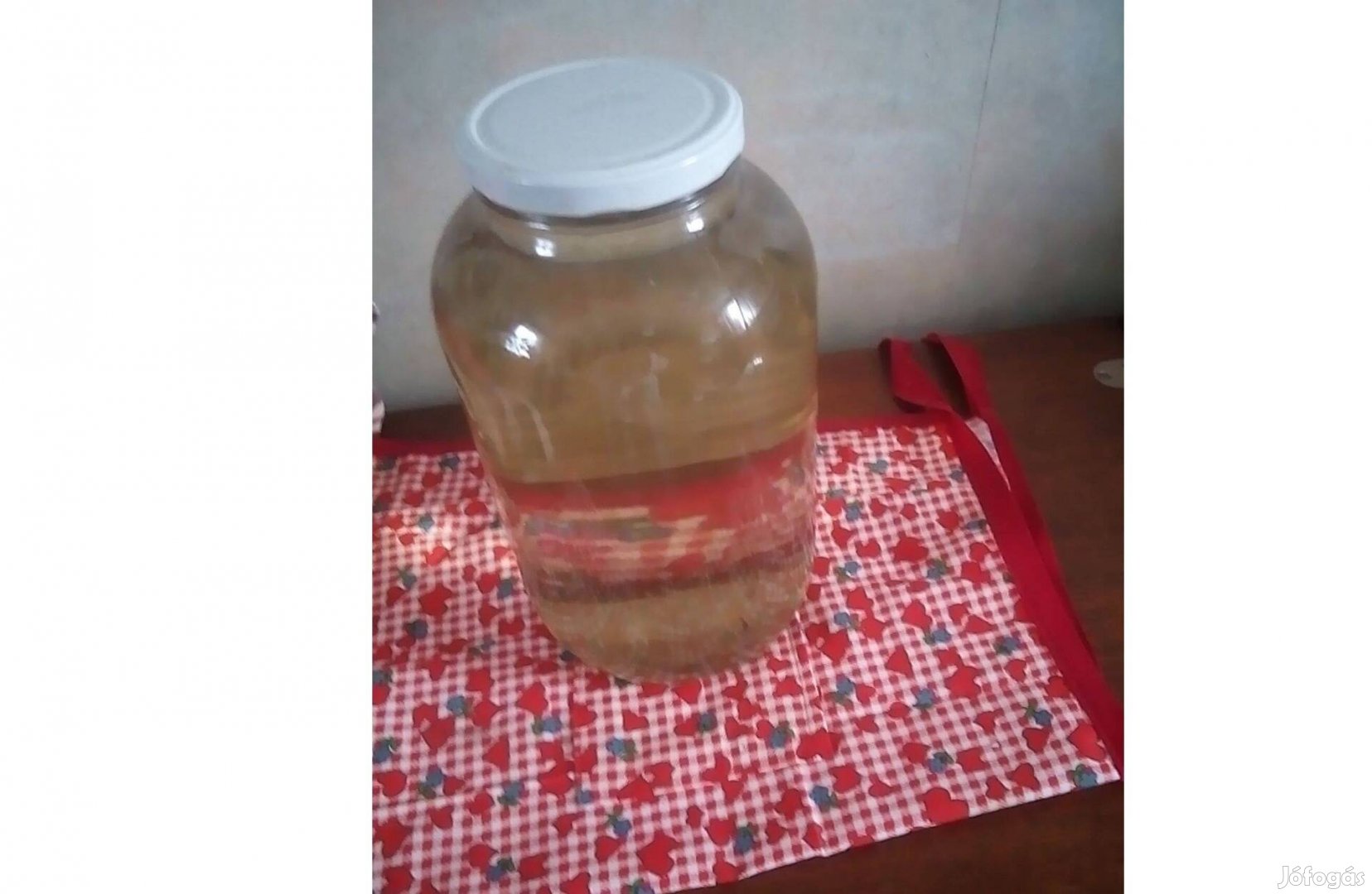 5 literes befőttesüvegek lapkával