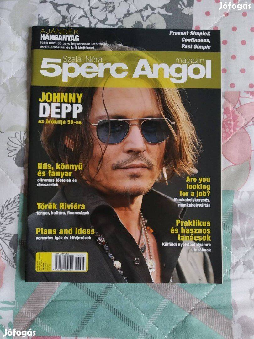 5 perc angol magazin 2013 július