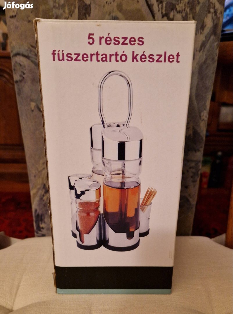 5 részes fűszertartó készlet szett Új