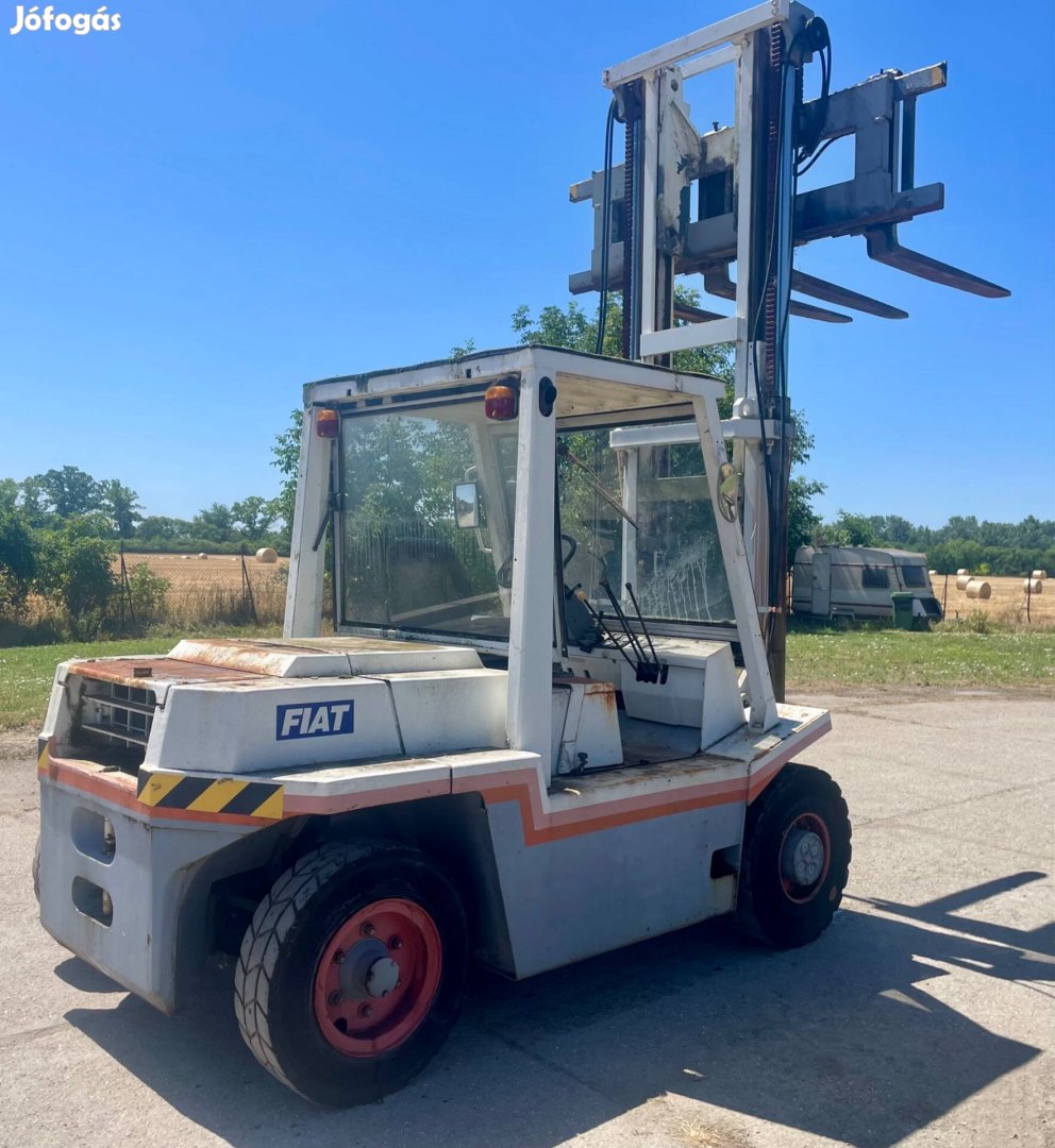 5 tonna teherbírású Fiat F50 dízel targonca