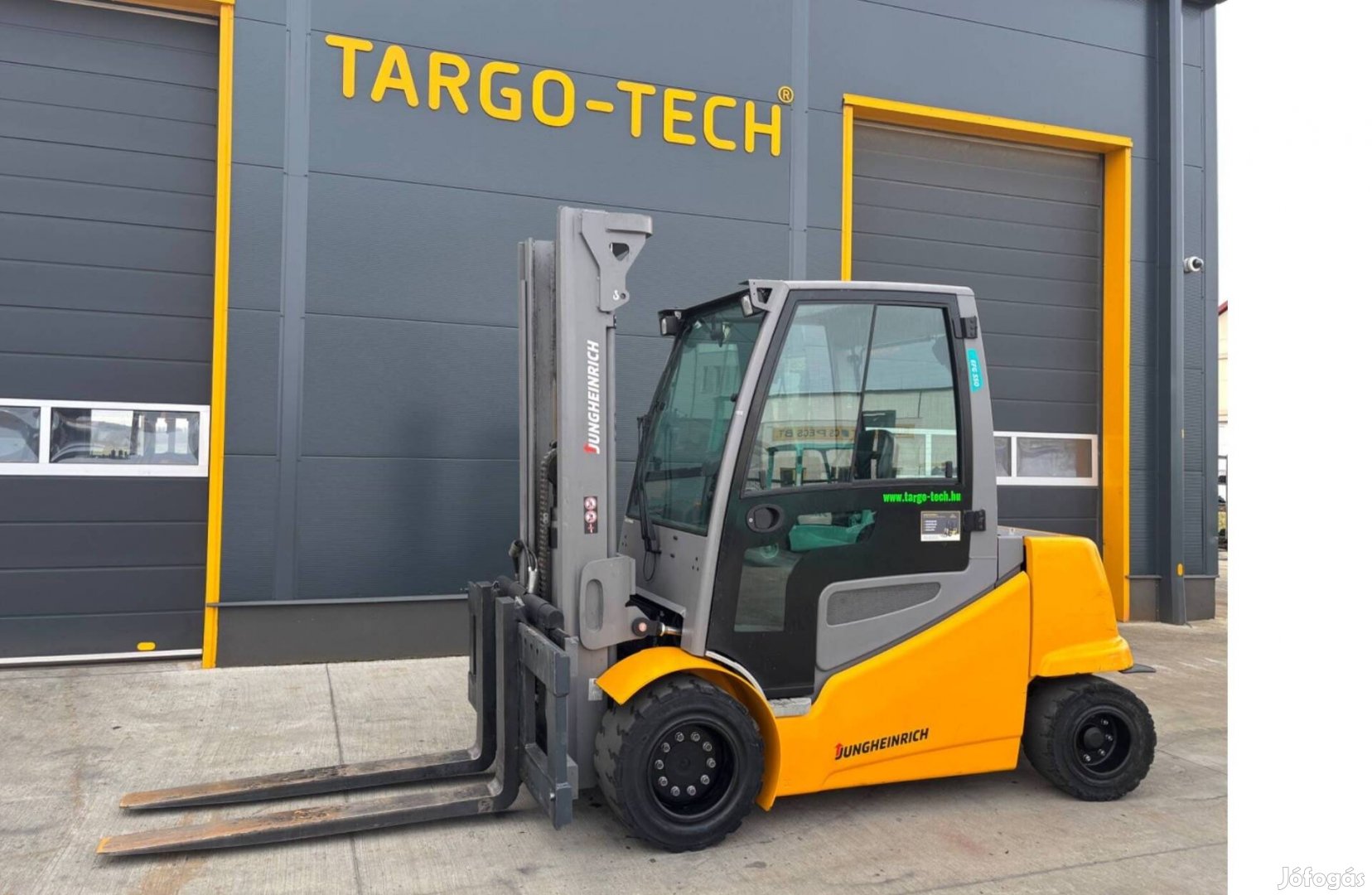 5 tonnás elektromos targonca duplex2019 4245üzemóra kabinos