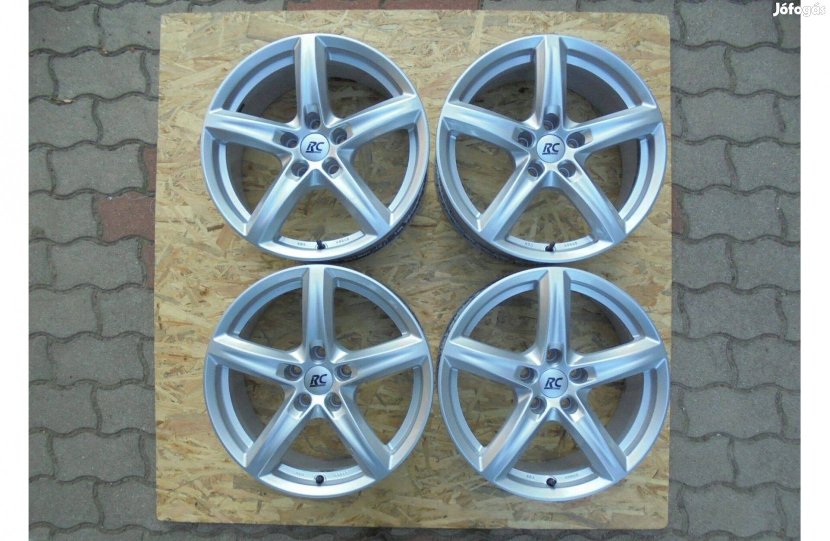 5 x 112-es RC alufelni jó állapotban eladó
