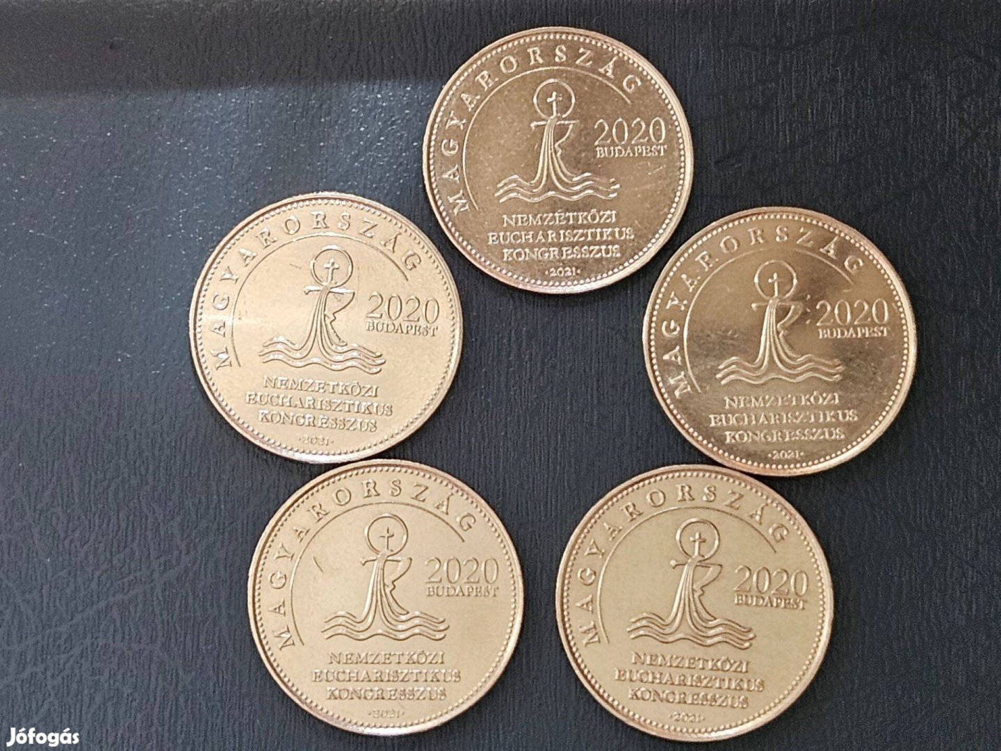 5db Eucharisztikus 50ft forint emlék érme