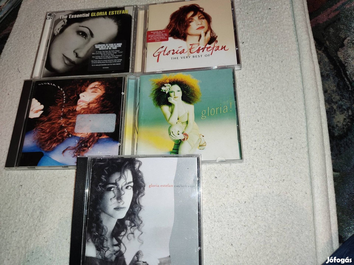 5db Gloria Estefan CD (6 lemez) egyben