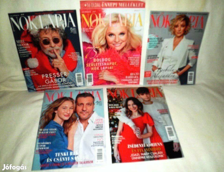5db Nők lapja magazinok ujak