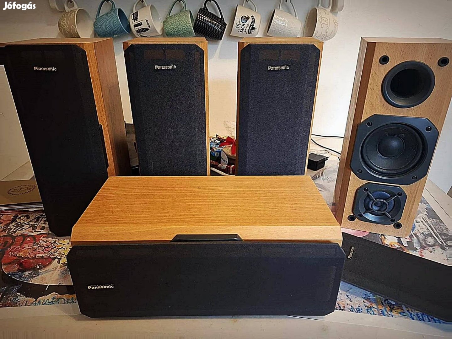 5db Panasonic hangfal j)ó állapotban 