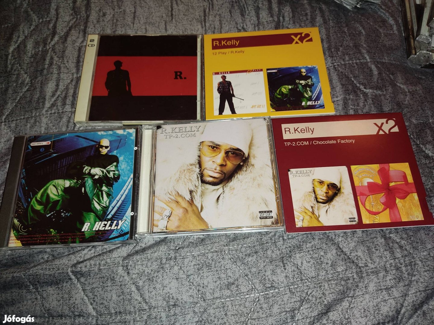 5db R.Kelly CD csomag (8 lemez) egyben 