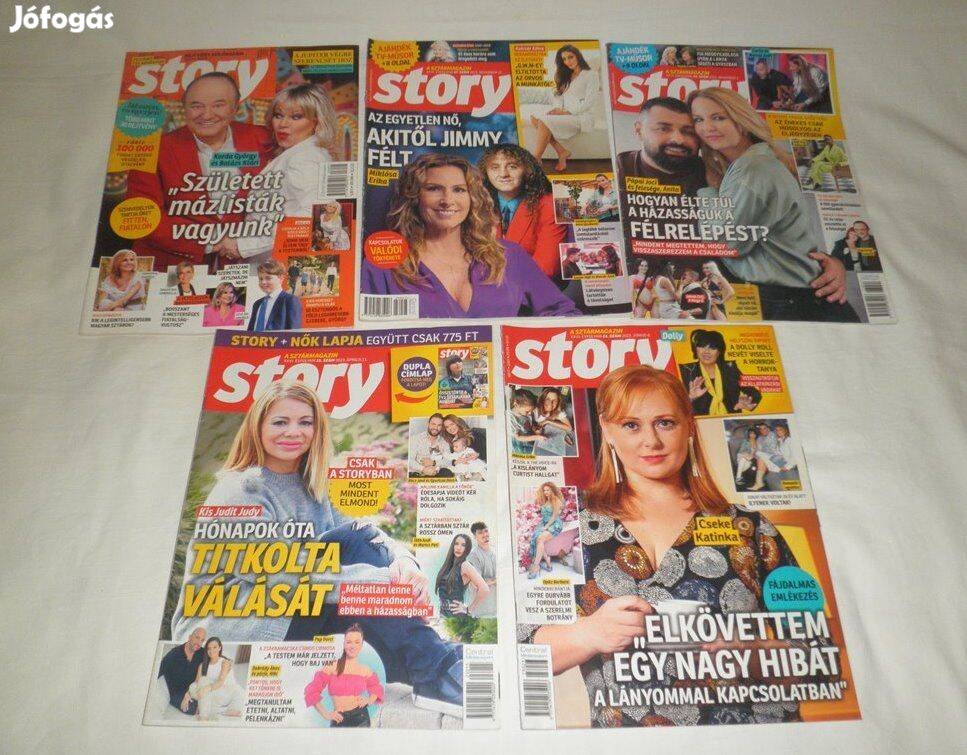 5db Story uj magazinok