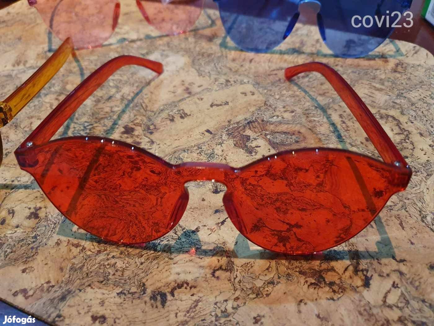 5db együtt! Napszemüveg színes új és halálmenő