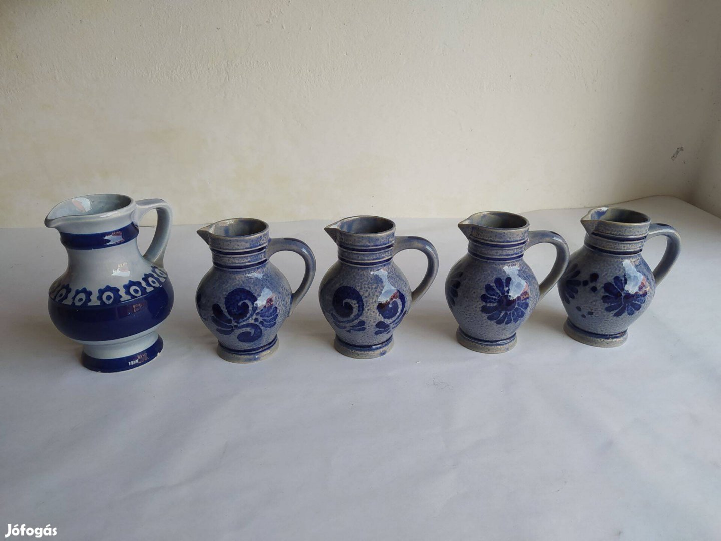 5db régi köcsög kancsó egy csomagban