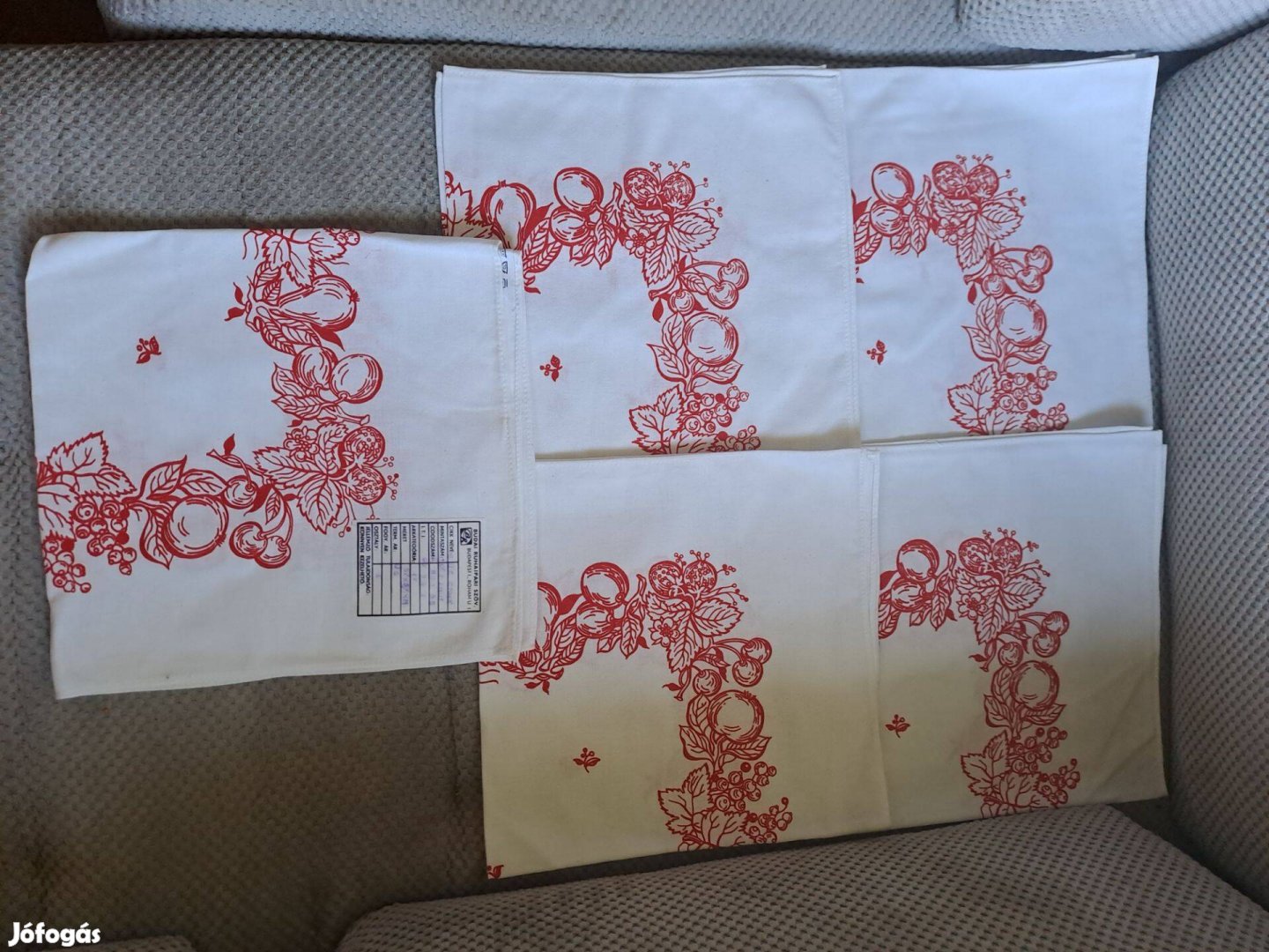 5db uj 57x57 cm pamut konyharuha egyben