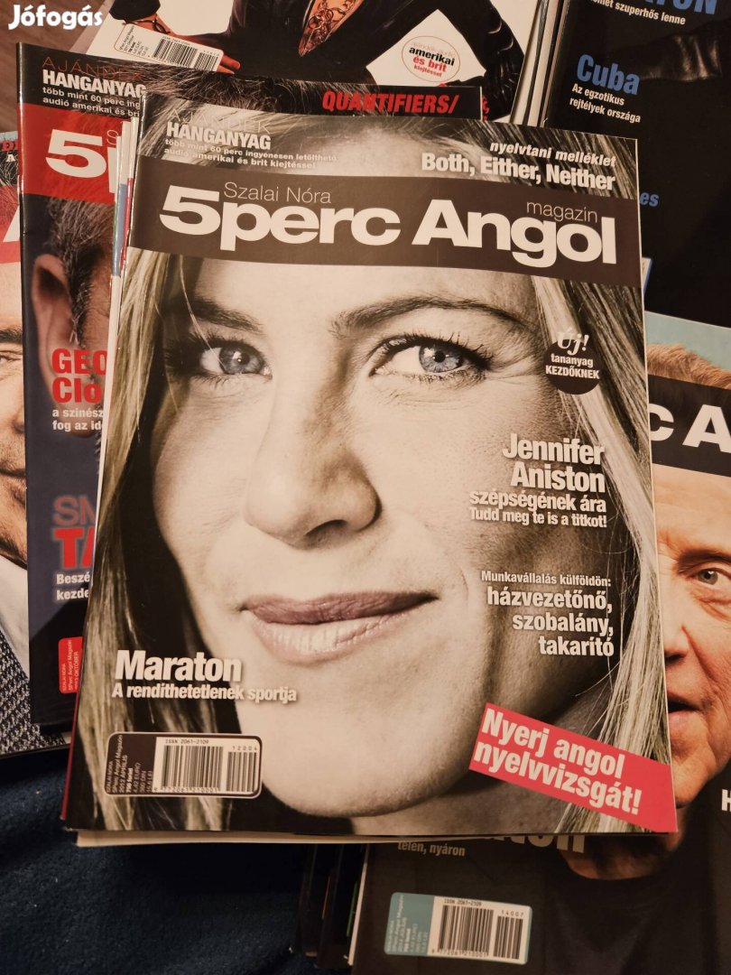 5perc angol magazinok eladók